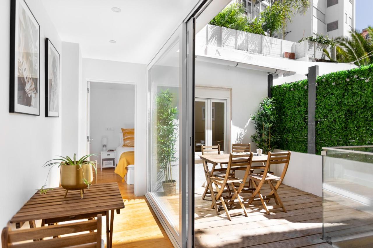 Joivy Principe Real 2Br Apt With Terrace Nearby Botanical Garden Of Lisabona Exterior foto